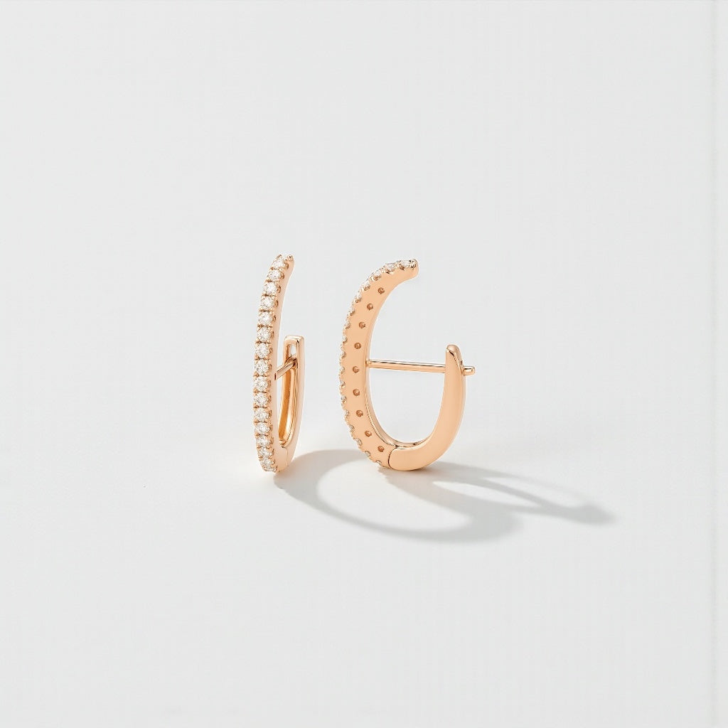 FUCHSIA BOUCLES D'OREILLES