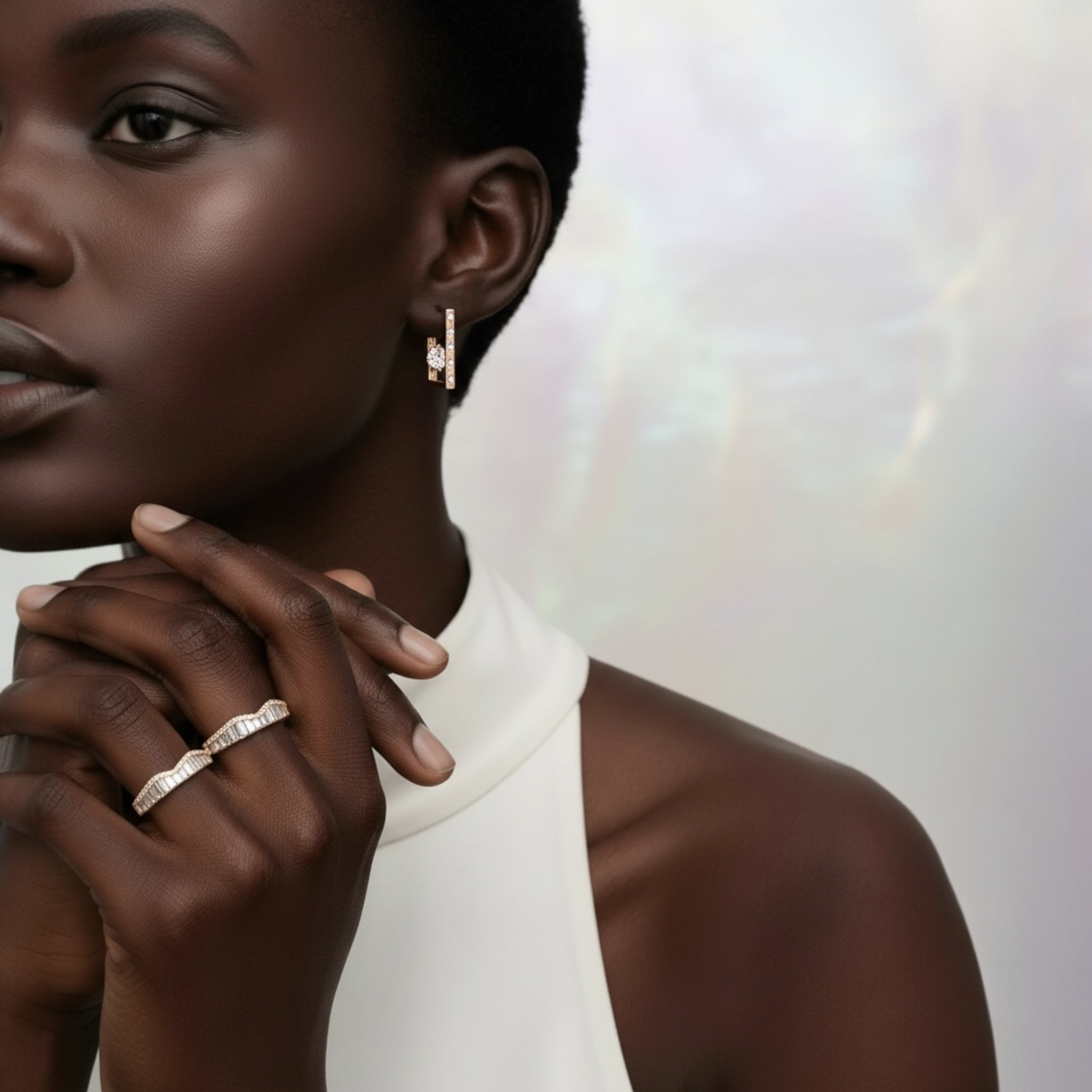 LOTUS BOUCLES D'OREILLES